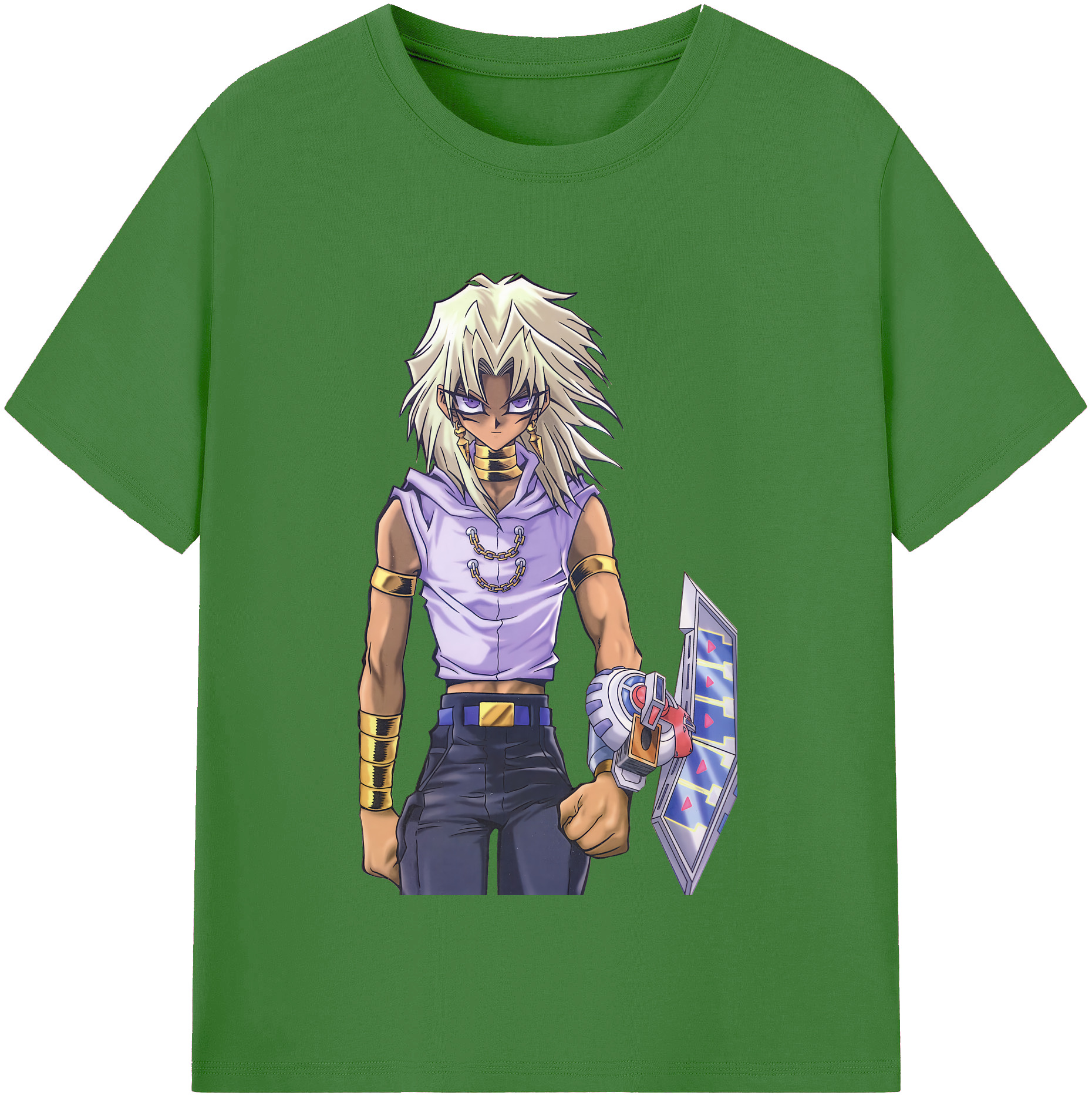 （画像用） 遊☆戯☆王 Yu-Gi-Oh! レディースカジュアルプリントTシャツ（綿100％）